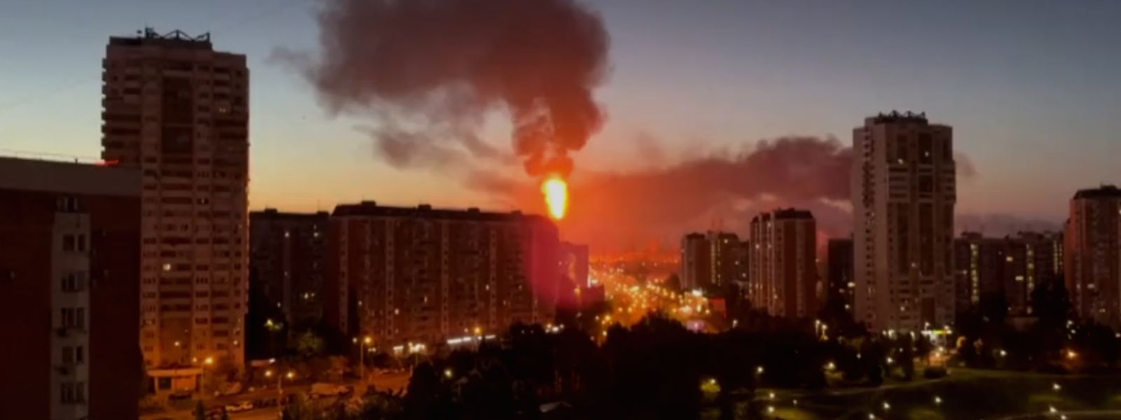 Largest Ukrainian Attack on Moscow